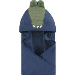 Hudson Animal Face Hooded Towel Alligator