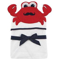 Hudson Animal Face Hooded Towel Mr. Crab