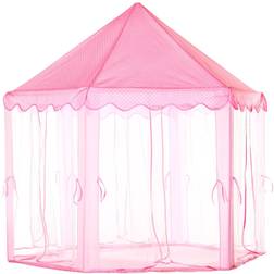 Kids' Dream Castle Play Tent with Storage Bag Pink