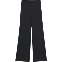 Theory Wide-Leg Pant in Precision Ponte - Black