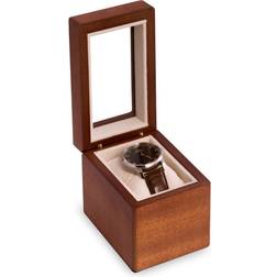 Bey-Berk Single Watch Box (BB687BRW)