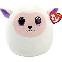 TY Fluffy Lamb Squish a Boo 25cm