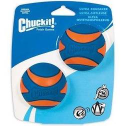 Petmate Chuckit! Ultra Squeaker Dog Toy Medium 2-pack