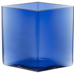 Iittala Ruutu 20.5x18 cm Ultramarine Vase