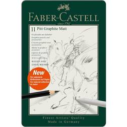 Faber-Castell Pitt Graphite Matte Pencils Set of 11