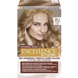 L'Oréal Paris Excellence Universal Nudes 8U Universal Light Blonde 192ml