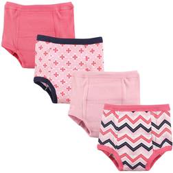Luvable Friends Water Resistant Training Pants 4-pack - Girl Chevron (10303429)