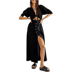Free People String Of Hearts Maxi Dress - Black - Compare Prices