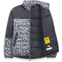 The North Face Girl's Printed Hydrenaline Insulated Jacket - Vanadis Grey Leopard Print