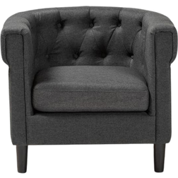 Baxton Studio Bisset Lounge Chair 26.4"