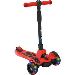 Hover-1 Kids Gear Vivid LED Wheel Scooter Red Red