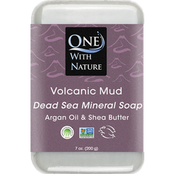 One With Nature Dead Sea Minerals Soap Volcanic Mud 7.1oz
