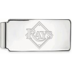 LogoArt Tampa Bay Rays Sterling Silver Money Clip