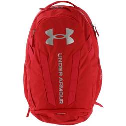 Under Armour Hustle 5.0 Backpack Red/Red/Silver