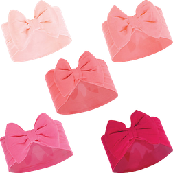 Hudson Big Bow Headbands 5-pack - Pink/Coral (10158543)