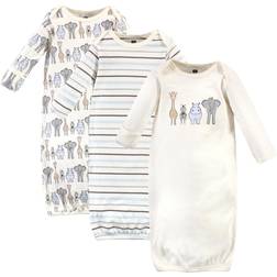 Hudson Baby Gowns 3-Pack - Royal Safari (10157803)