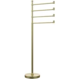 Allied Brass Southbeach Collection Free Standing 4 Pivoting Swing Arm Towel Stand (SB-84-SBR)