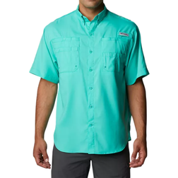 Columbia Tamiami II Short-Sleeve Shirt - Electric Turquoise