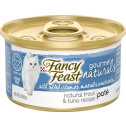 Purina Fancy Feast Gourmet Naturals Wet Cat Food Trout & Tuna 85g