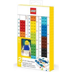 Lego Iconic Convertible 12" Ruler with Minifigure