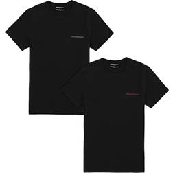 Emporio Armani Men's Core Logoband T-shirt 2-pack