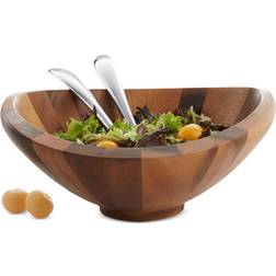 Nambe 3-Piece Set Salad Bowl