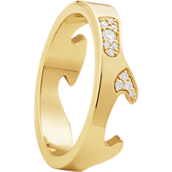 Georg Jensen Fusion Ring - Gold/Diamonds