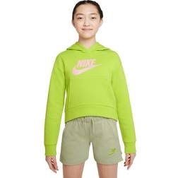 Nike Girls' Sportswear Logo Club Fleece Hoodie