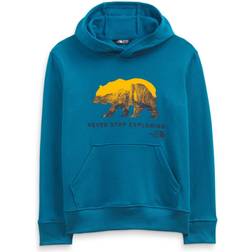 The North Face Boy's Camp Fleece Pullover Hoodie - Banff Blue (NF0A5GM7M19)
