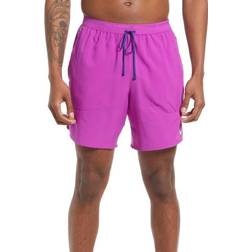 Nike Men's Dri-FIT Stride 7-Inch Running Shorts Vivid Purple/Deep Royal Blue/Reflective Silv