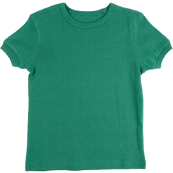 Leveret Kid's Short Sleeve Cotton T-shirt - Green (28988439068746)