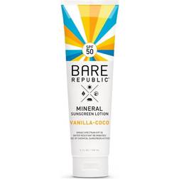 Bare Republic Mineral Sunscreen Lotion Vanilla Coco SPF50 5fl oz