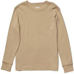 Leveret Long Sleeve Neutral Cotton Shirts - Beige (29022699192394)