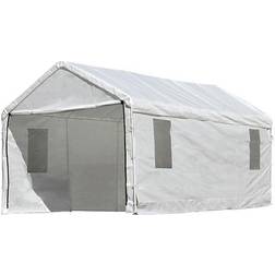 ShelterLogic 10'x20' White Canopy Enclosure Kit with Windows