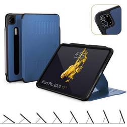 ZUGU Slim Protective Case for Apple iPad Pro 12.9 Case (4th Generation, 2020) Blue Blue