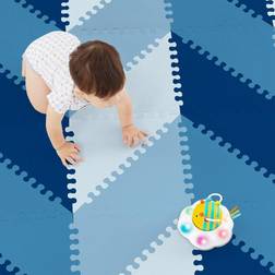 Skip Hop Playspot Geo Foam Floor Tiles Blue Ombre