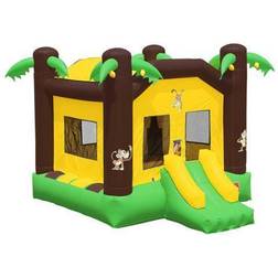 Commercial Jungle Bounce House with Blower by Inflatable HQ
