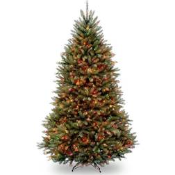National Tree Company 10-ft. LED Dunhill Fir Artificial Christmas Green Christmas Tree