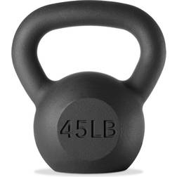Philosophy Gym Cast Iron Kettlebell Weight, 45 lbs
