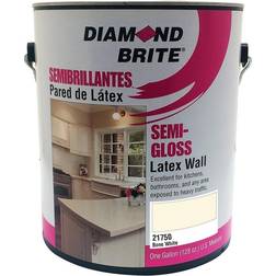 Diamond Brite Interior Semi-Gloss Paint, Bone White Gallon Pail 1/Case