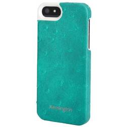 Kensington Vesto Leather Texture Fodral för mobiltelefon läder med struktur blågrön struts för Apple iPhone 5