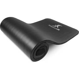 ProsourceFit Extra Thick Yoga and Pilates Mat 1 inch one size