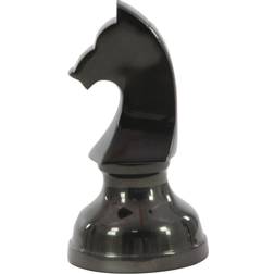 Harper & Willow Set of 3 Black Metallic Decorative Chess pc Figurine