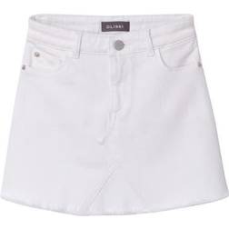 DL1961 Girl's Jenny Mini Skirt - White