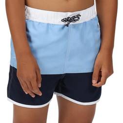 Regatta Kid's Sergio Swim Shorts - Powder Blue/Navy (RKM024_SZC)