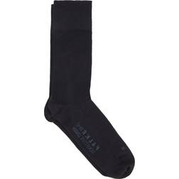 Falke 1 Pair Dark Sensitive London Cotton Left and Right Socks With Comfort Cuff Men's 11.514 Mens