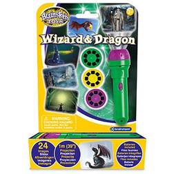 Brainstorm Toys Wizard and Dragon Children s Flashlight and Projector Toy