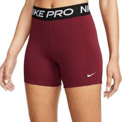 Nike Pro 365 5" Shorts Women - Burgundy/Black