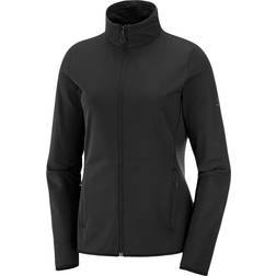 Salomon Outrack Full Zip Middle Layer Women's - Black