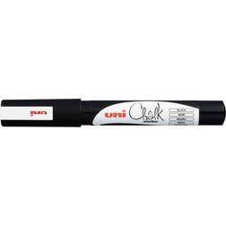 Uni -Ball PWE-5M Medium Uni Chalk Marker in Black Michaels Black